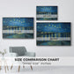 Starry Night Over the Rhône, 1888 - Floater Framed Canvas Print