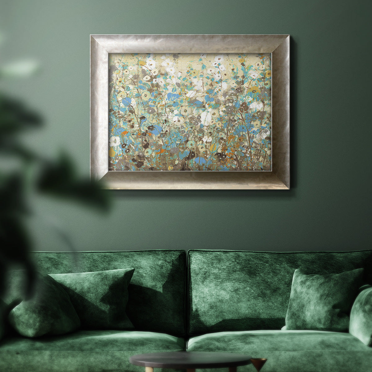 Flowering Vines I Premium Framed Canvas- Ready to Hang