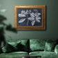 Foliage on Navy IV Premium Framed Canvas- Ready to Hang