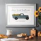 Farmers Market Truck Premium Framed Print - Ready to Hang