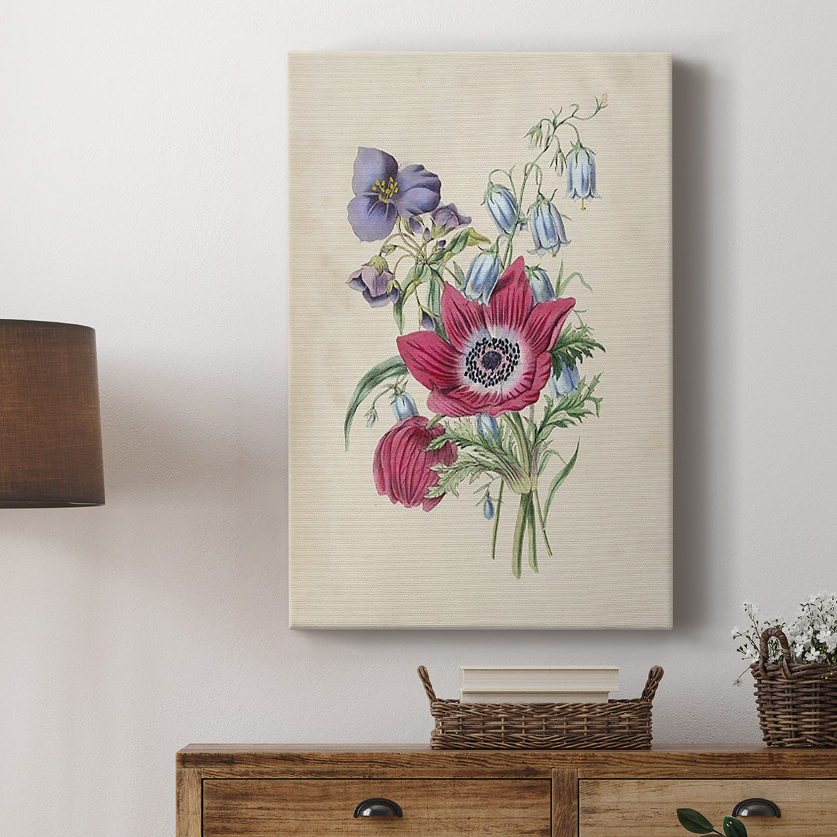 Antique Garden Bouquet I Premium Gallery Wrapped Canvas - Ready to Hang