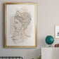 Greek Busts VI - Modern Framed Canvas Print