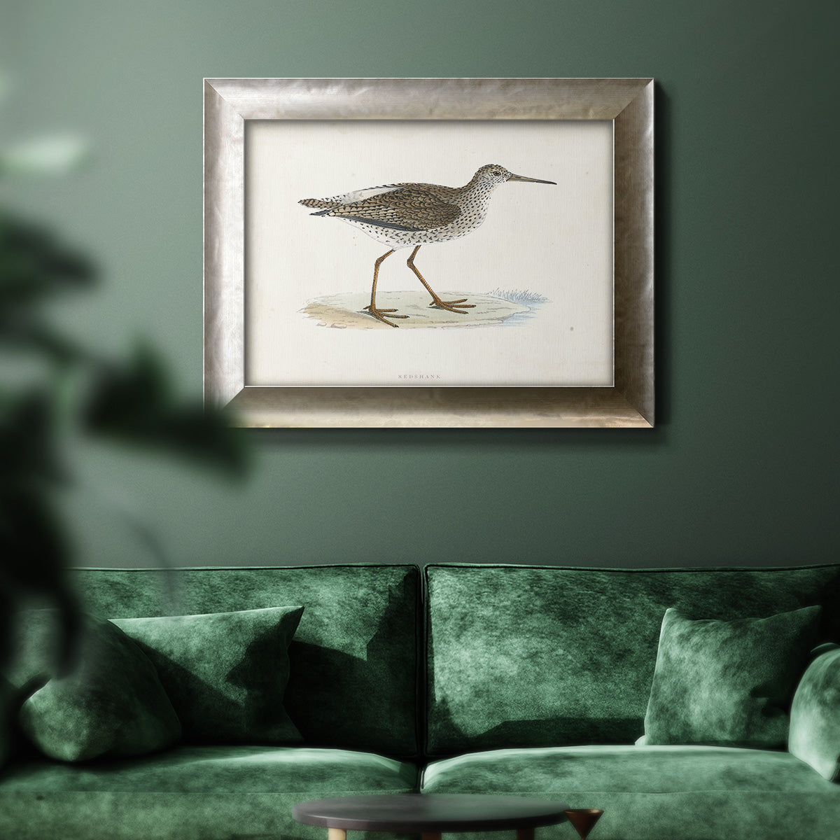 Morris Sandpipers V Premium Framed Canvas- Ready to Hang