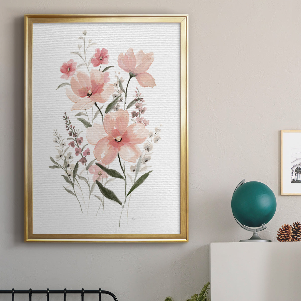 Springs Eden II - Modern Framed Canvas Print