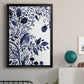 Indigo Song I - Modern Framed Canvas Print