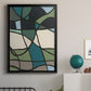 Multicolor Stained Glass I - Modern Framed Canvas Print