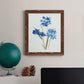 Blue Blossom Botanical I - Premium Canvas Framed in Barnwood - Ready to Hang