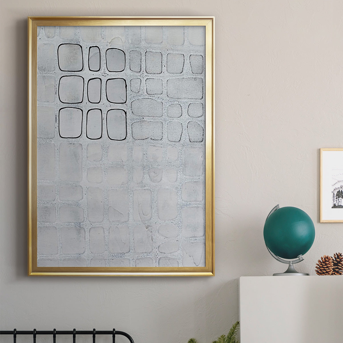 Lumen Colour I - Modern Framed Canvas Print