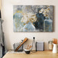 Vessels and Blooms Blues Premium Gallery Wrapped Canvas - Ready to Hang