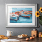 Primary Boats II - Modern Framed Art Print