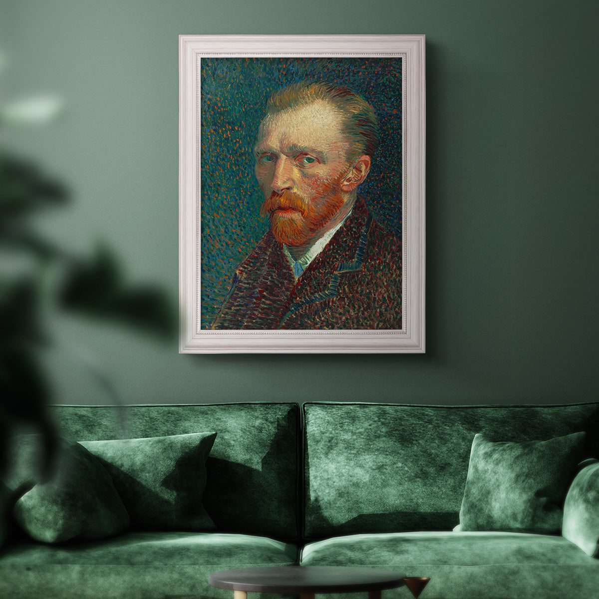 Self-Portrait, 1887 - Ornate Framed Canvas Print