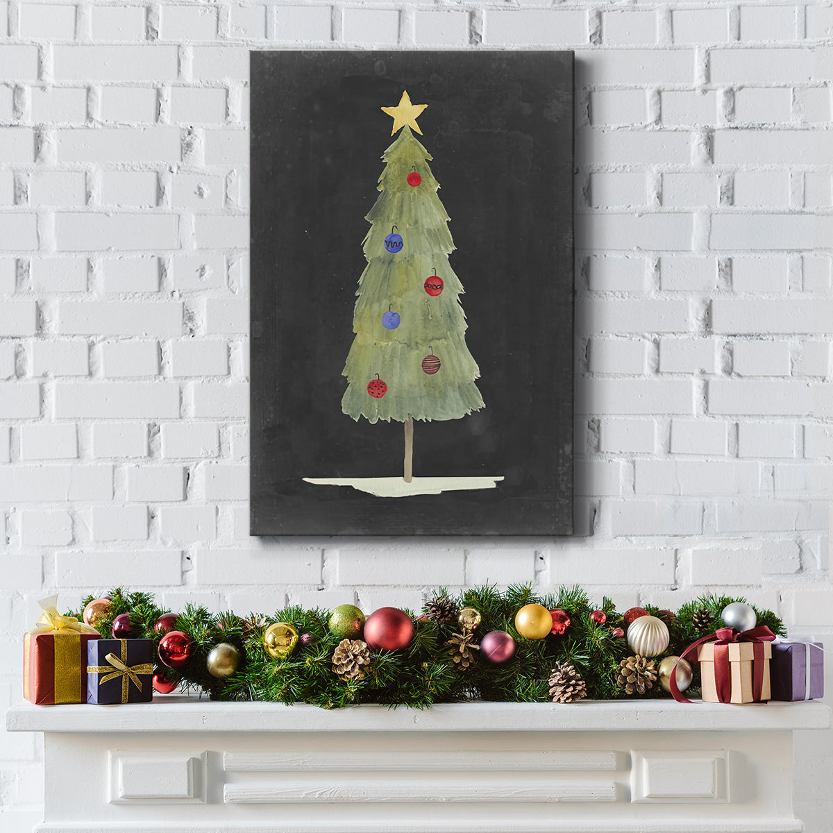 Christmas Glow II - Gallery Wrapped Canvas