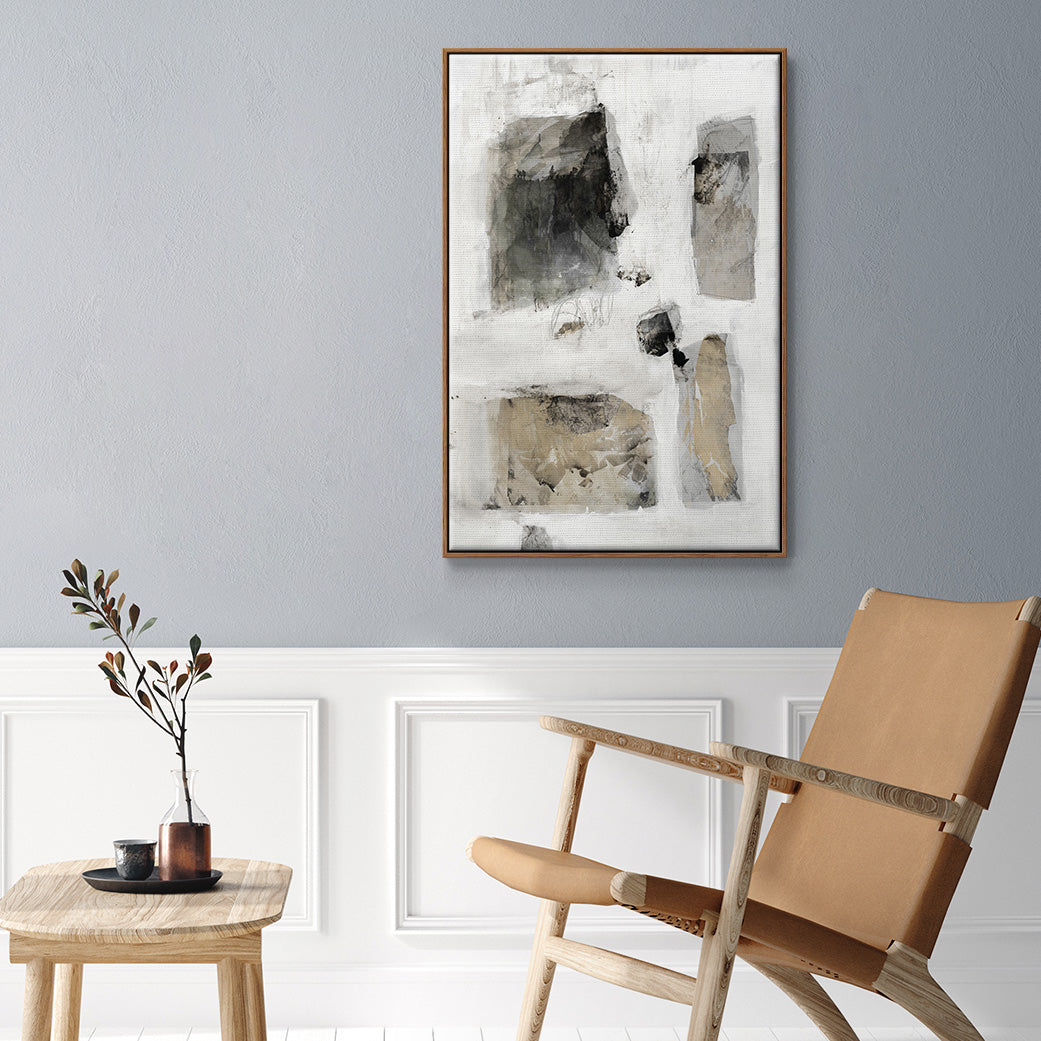 A Simple Love I V30 - Floater Framed Canvas Print