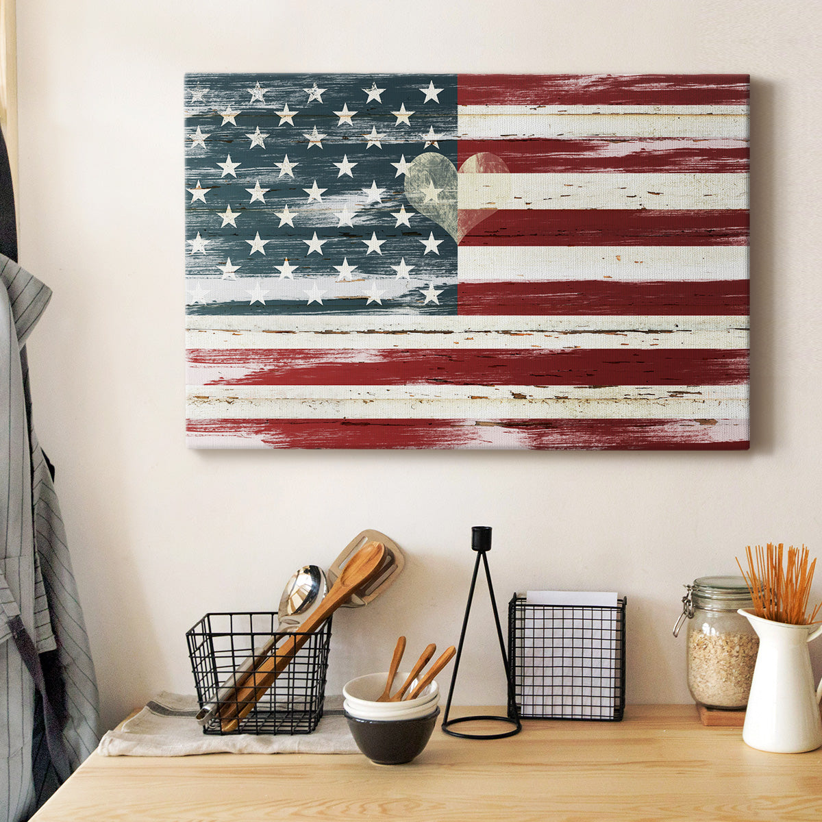 Heart of America - Canvas Art Print