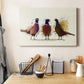 Pheasant Trio - Canvas Art Print