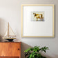 Gold Cow Premium Framed Print Double Matboard