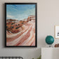 Impasto Plateau II - Modern Framed Canvas Print