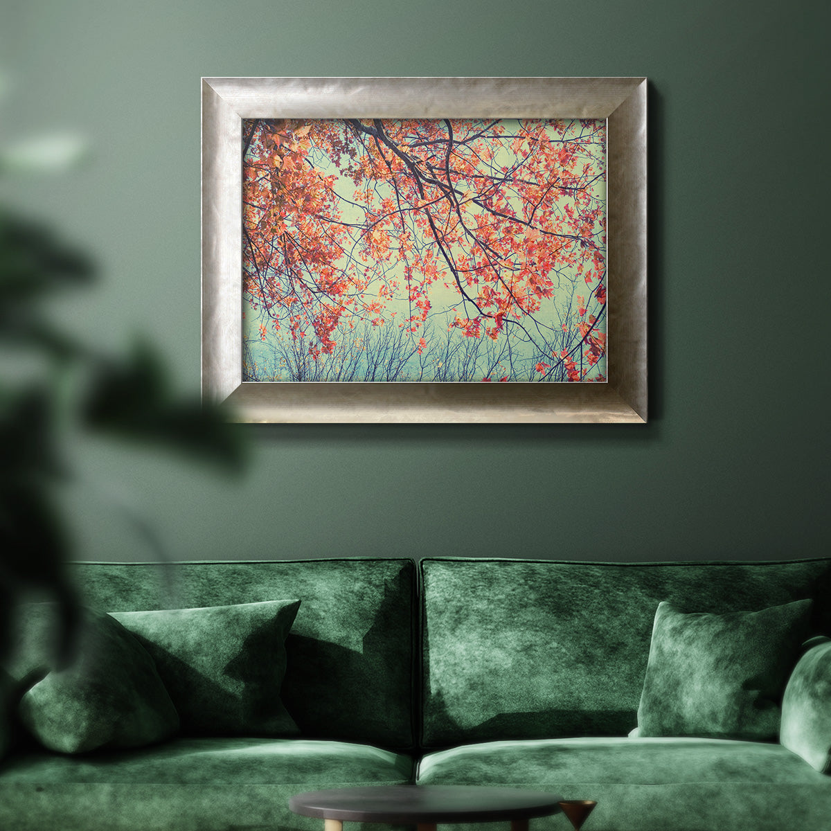 Autumn Tapestry II Premium Framed Canvas- Ready to Hang