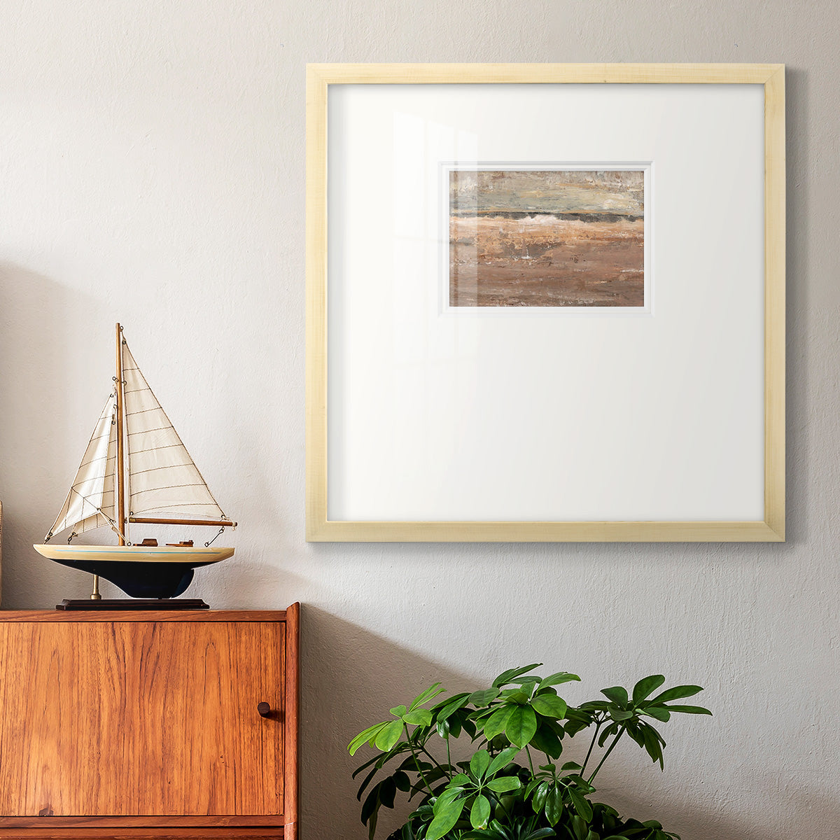 Early Evening Light II Premium Framed Print Double Matboard