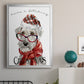 Have a Fetching Christmas - Modern Framed Canvas Print