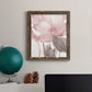 Blush Bloom II - Premium Canvas Framed in Barnwood - Ready to Hang