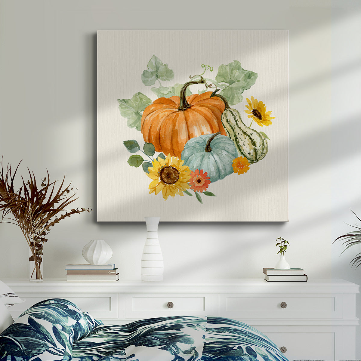 Hello Autumn I-Premium Gallery Wrapped Canvas - Ready to Hang