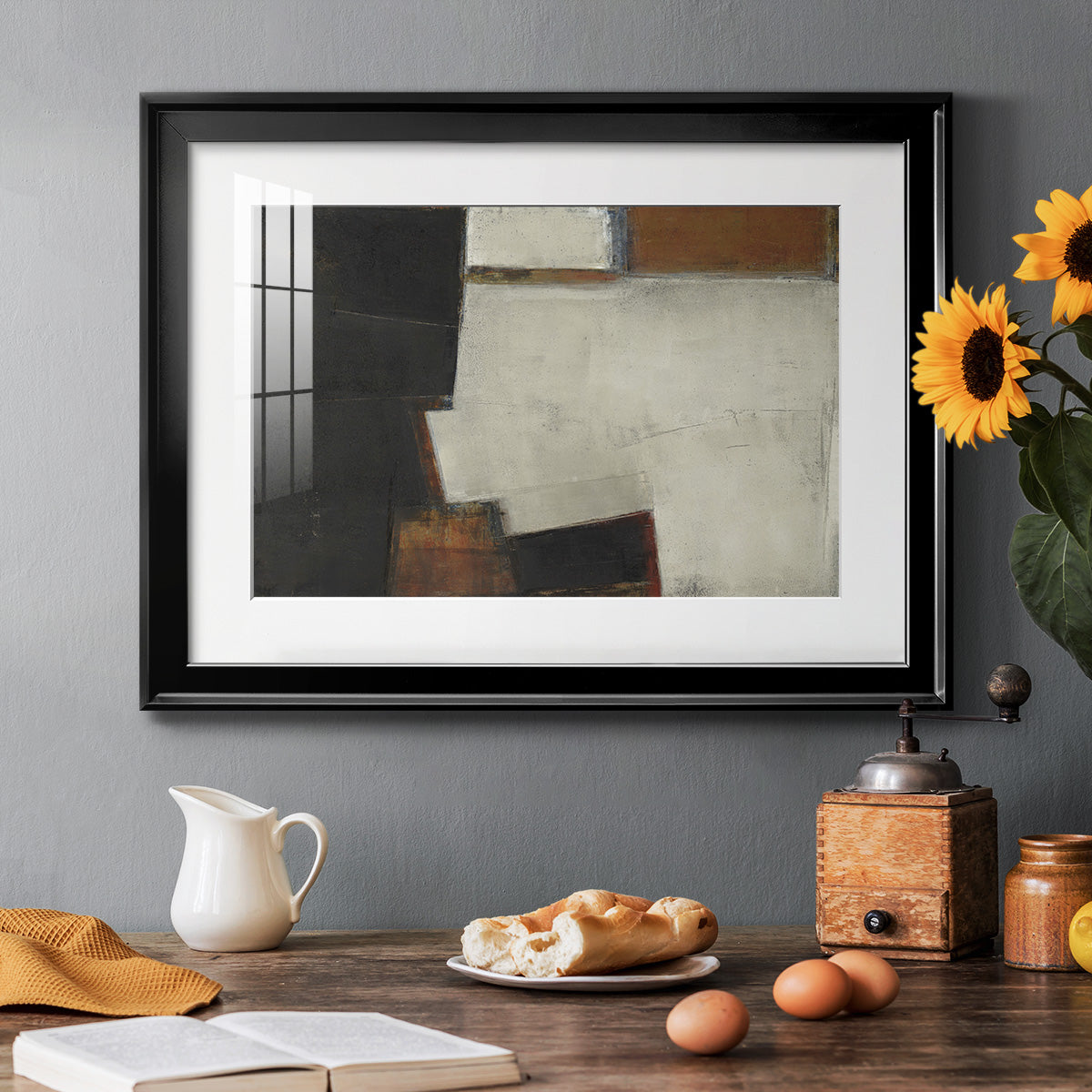 Our Way to Fall - Modern Framed Art Print