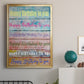 Birthday Song - Modern Framed Canvas Print