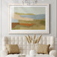 Stacked Landscape IV - Barnwood Framed Art Print