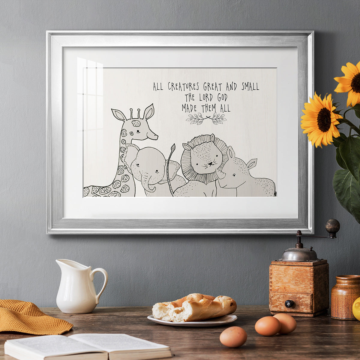 All Creatures Premium Framed Print - Ready to Hang