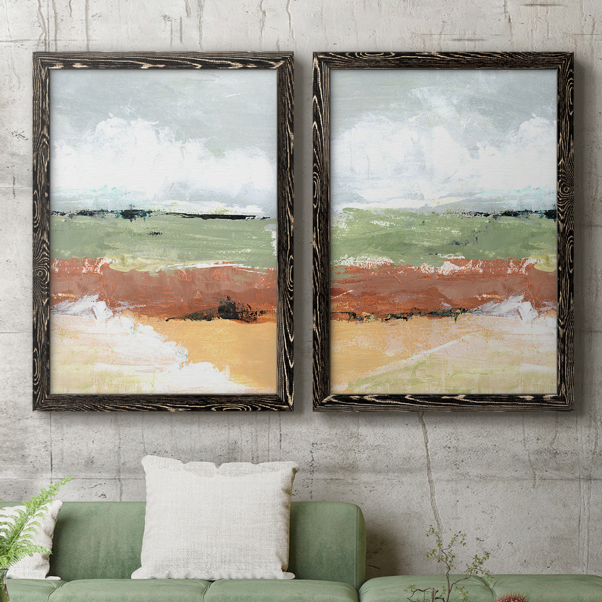 Quiet Prarie Grove I - Premium Framed Canvas - Ready to Hang