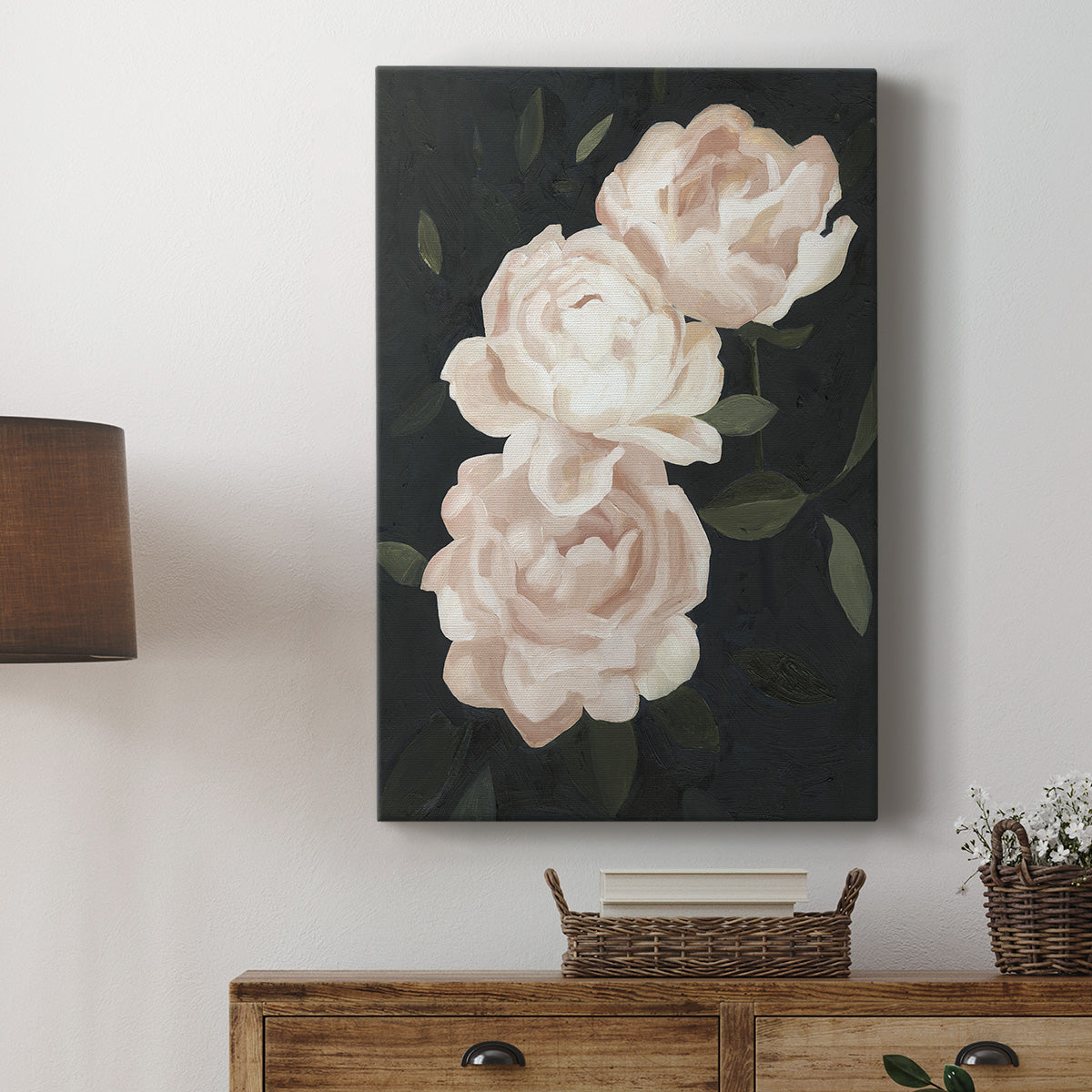 UA CH Nighttime Flora III Premium Gallery Wrapped Canvas - Ready to Hang