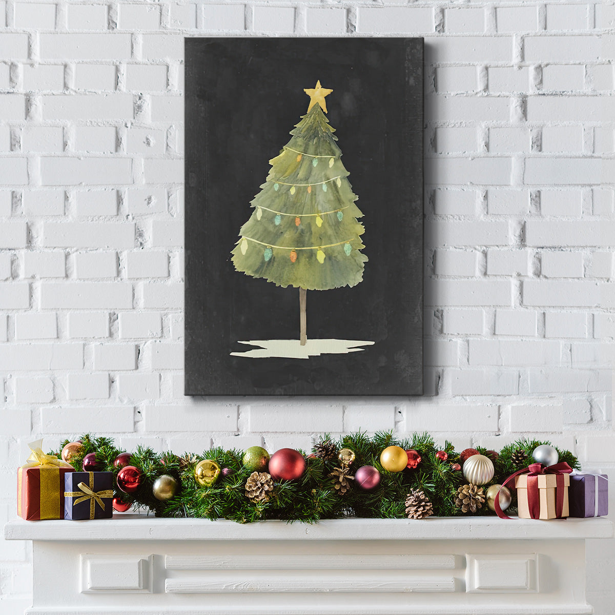 Christmas Glow I - Gallery Wrapped Canvas