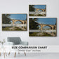The Railroad Bridge at Briare, 1888 - Floater Framed Canvas Print