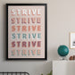 Strive - Modern Framed Canvas Print