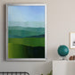 Blue Ridge Fade II - Modern Framed Canvas Print