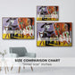 The Painter and His Model, 1963 - Floater Framed Canvas Print