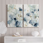 Indigo Ginkgo Premium Gallery Wrapped Canvas - Ready to Hang Set of 2