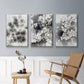 Marbling VII - Framed Premium Gallery Wrapped Canvas L Frame 3 Piece Set - Ready to Hang