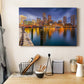 USA Harbor Skyline - Canvas Art Print
