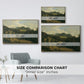 Landscape near Miesenbach, c. 1830 - Floater Framed Canvas Print