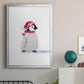 Penguin Play I - Modern Framed Canvas Print