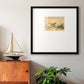 Hatched Horizon II Premium Framed Print Double Matboard