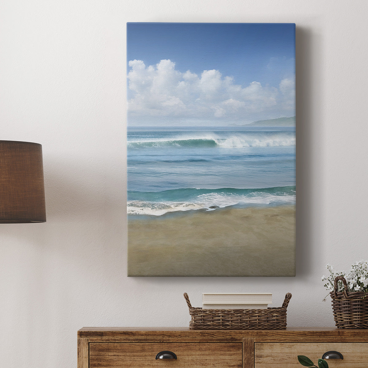 Timeless Waves Premium Gallery Wrapped Canvas - Ready to Hang