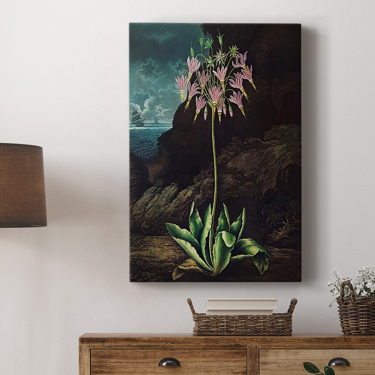 Temple of Flora II - Canvas Art Print