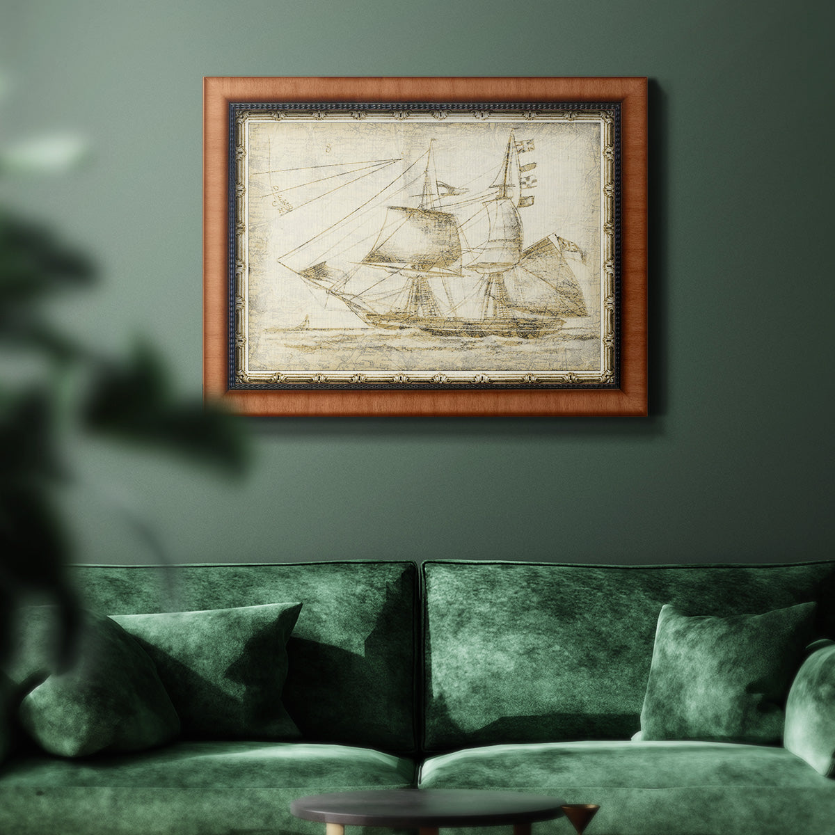 Ghost Ship II Premium Framed Canvas- Ready to Hang