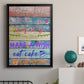Birthday Rules - Modern Framed Canvas Print