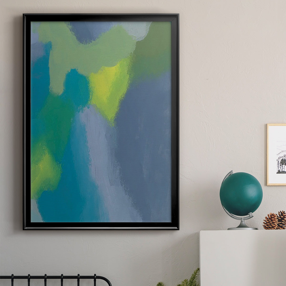 Lost in Memories III - Modern Framed Canvas Print