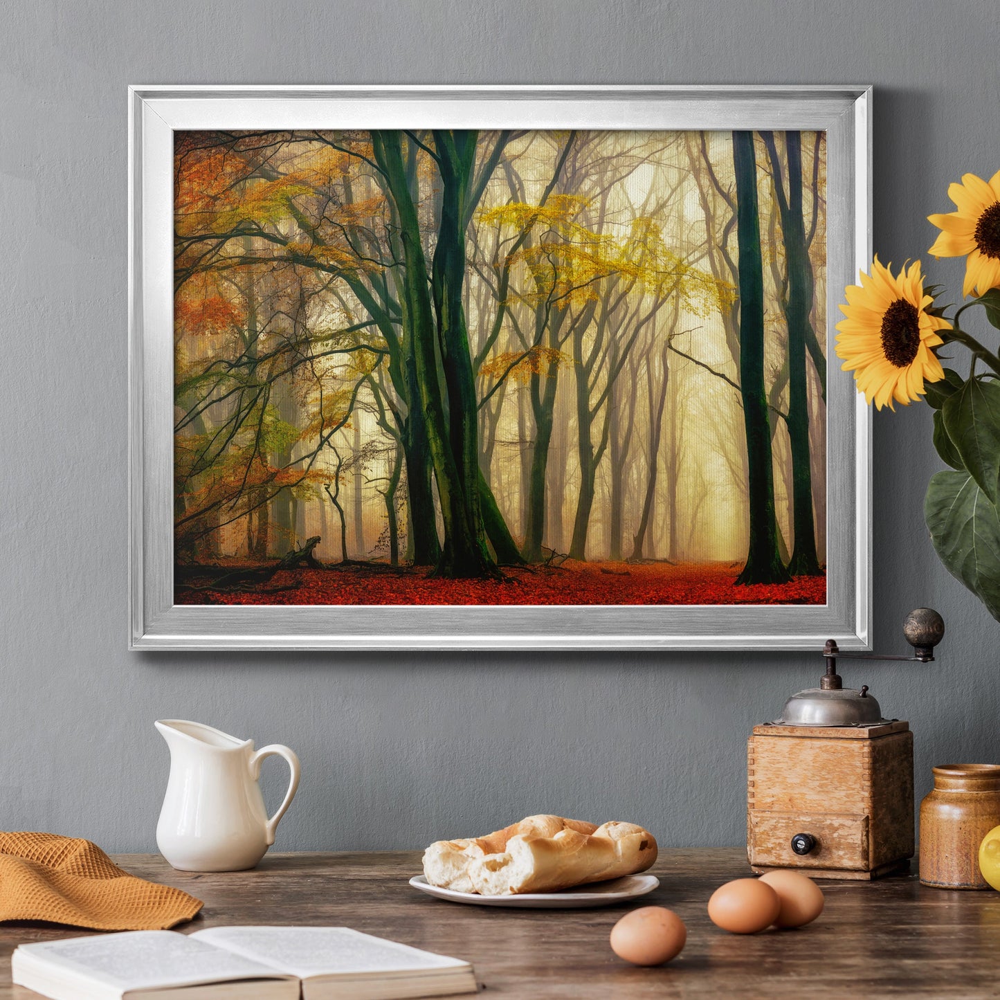 In Love with Fall Premium Classic Framed Canvas - Ready to Hang