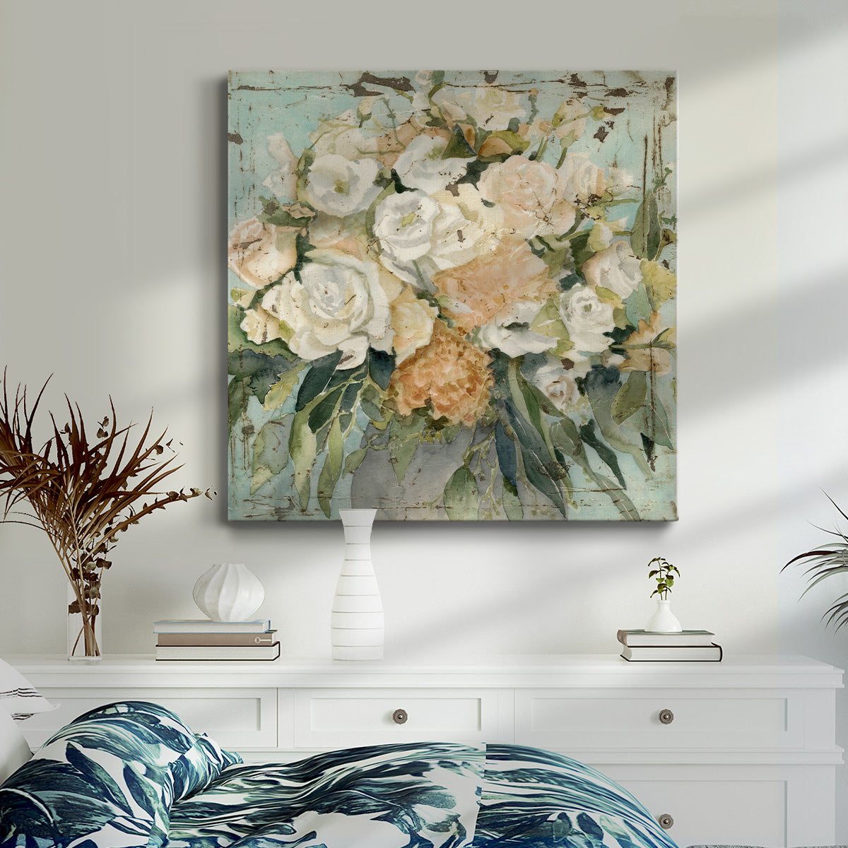 Vintage Arrangement I-Premium Gallery Wrapped Canvas - Ready to Hang